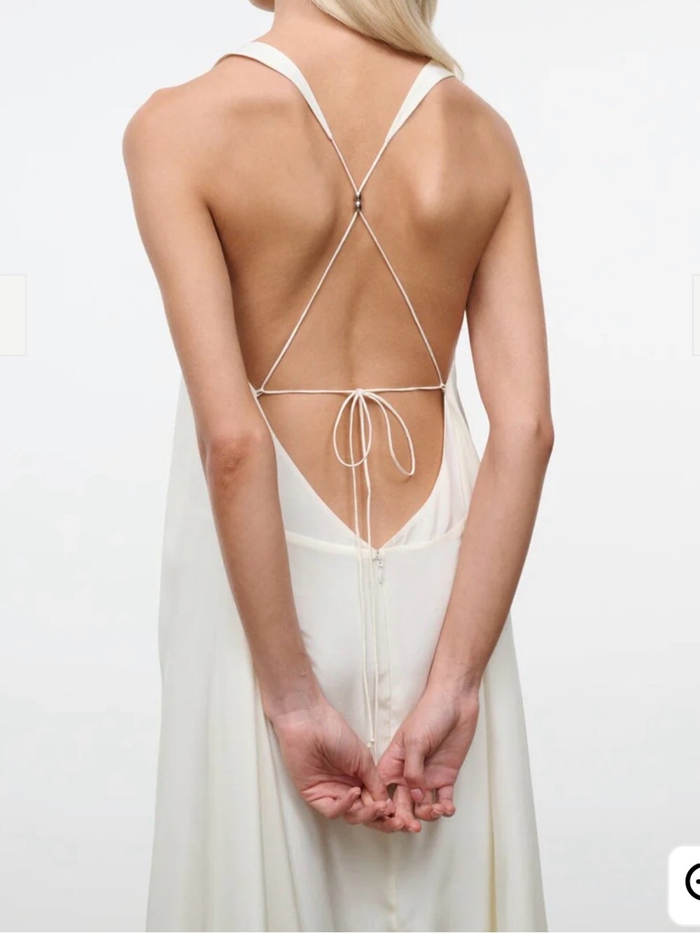 STAUD Kira Silk Dress - Picture 2 of 3